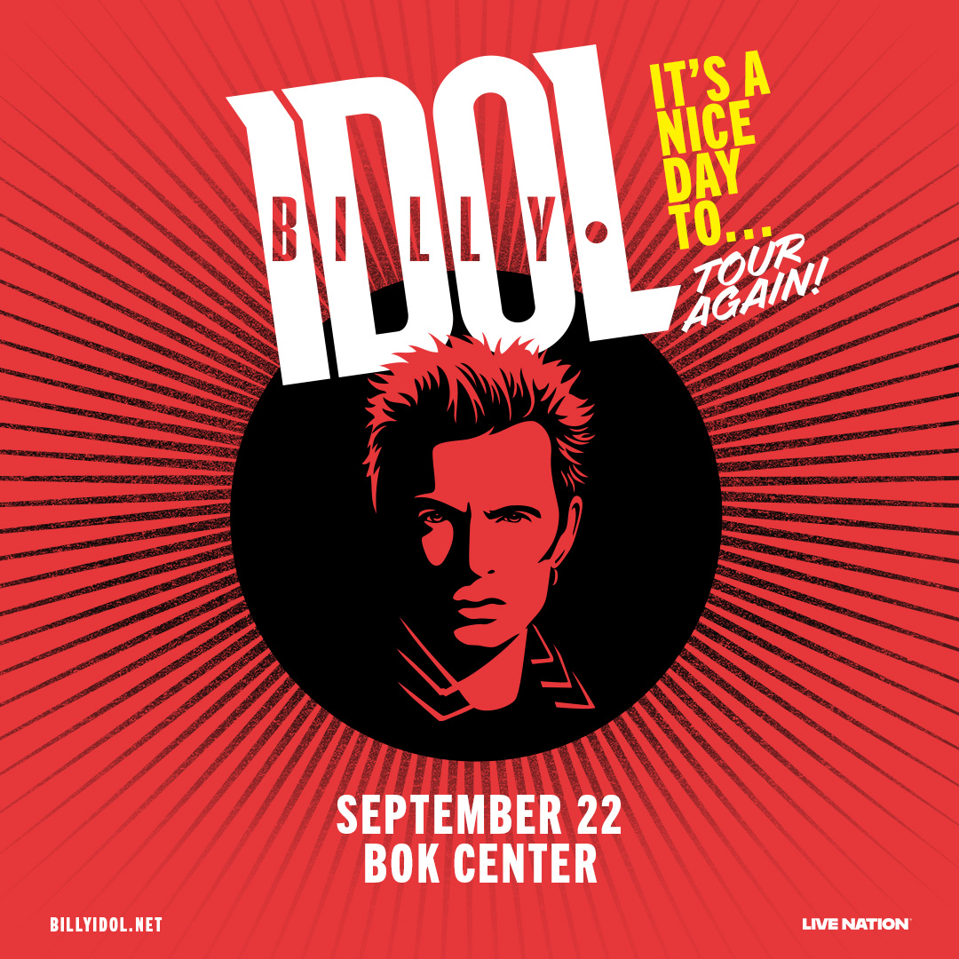アイドル  Man LIVE TOUR 2022 Billy Idol bring his 