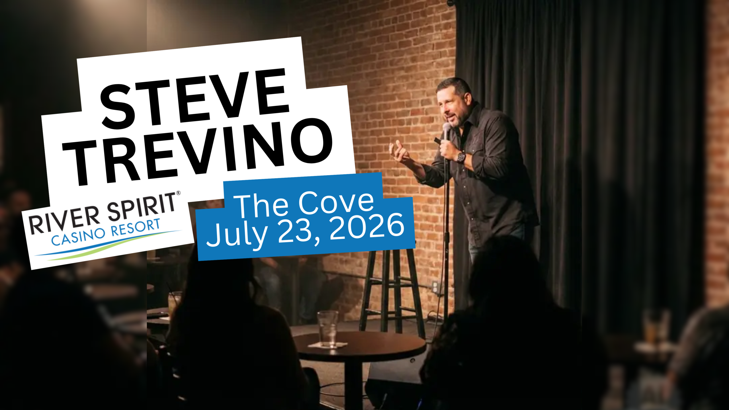 Win SUITE tickets to see Steve Trevino!