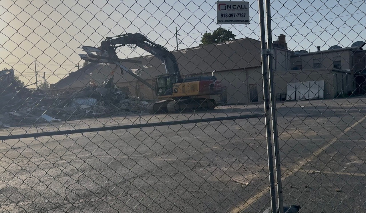 Demolition begins on Brookside Baptist Church