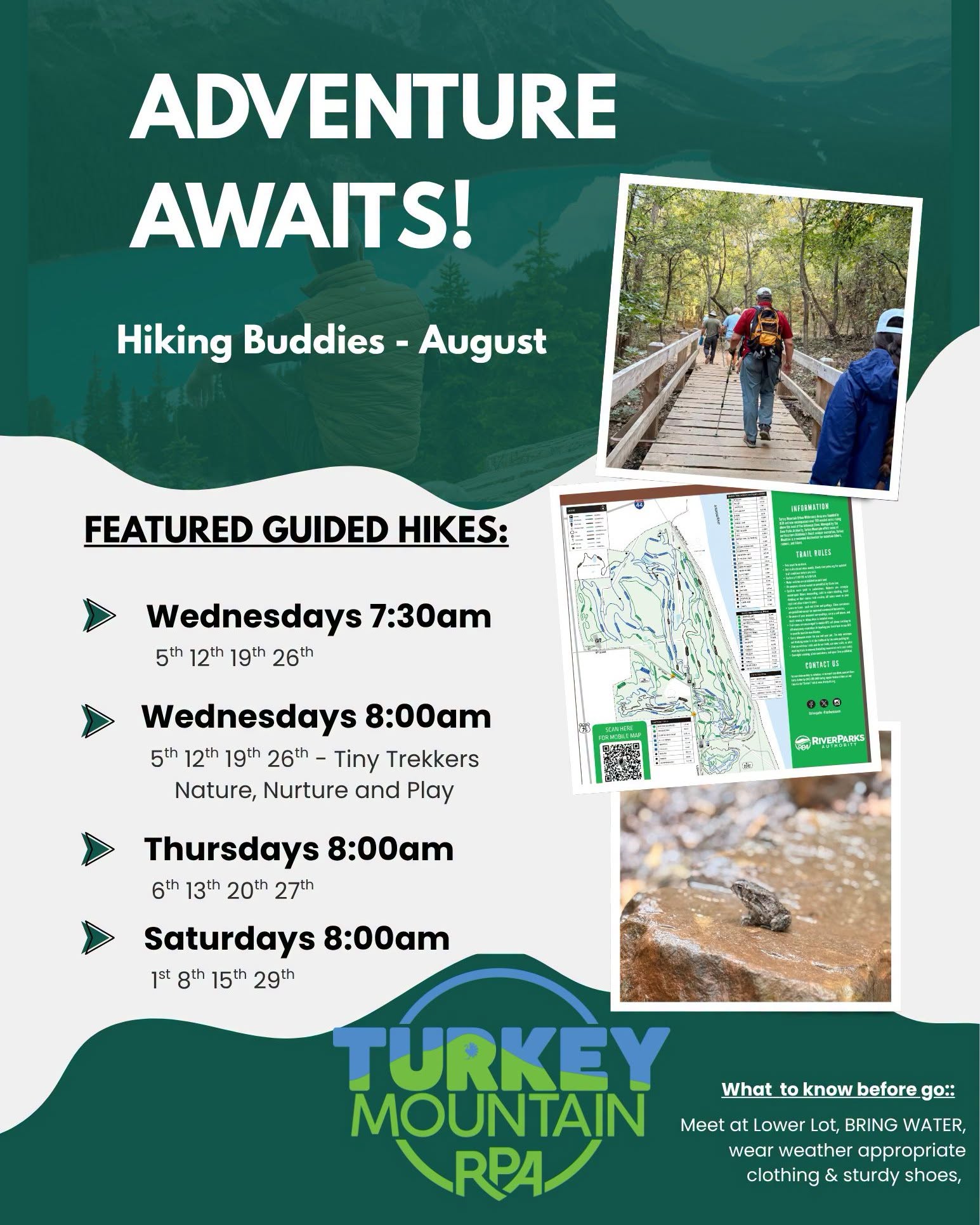 Turkey Mountain offers free guided group hikes