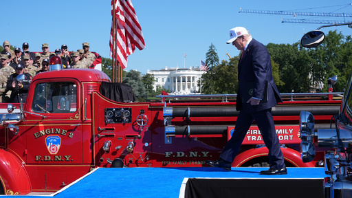 Trump honors 9/11 victims at the Ellipse, pledging to ‘never forget'